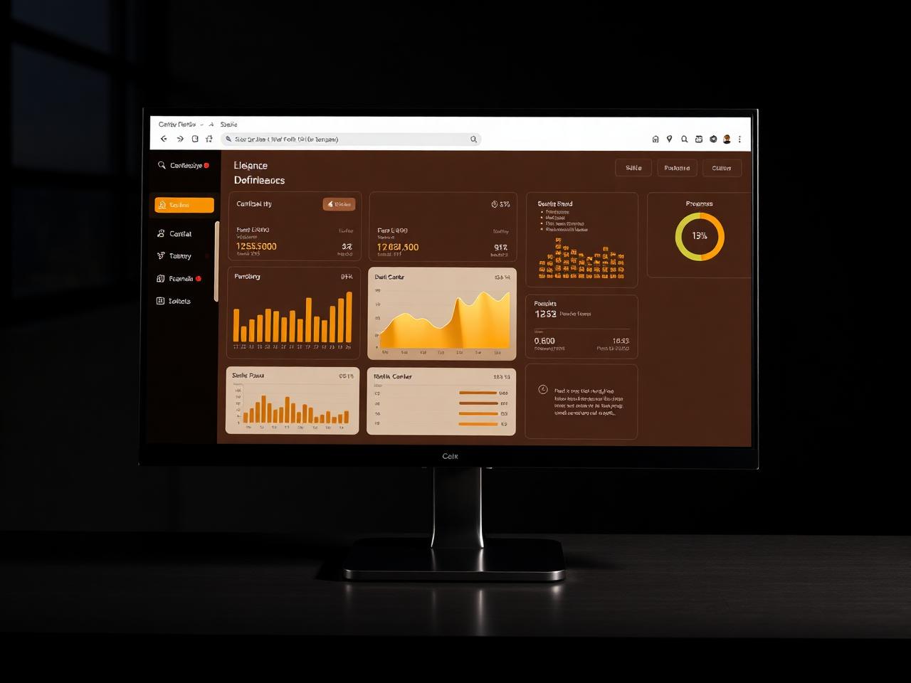 Custom client portal dashboard design